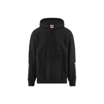 Kappa Sweatshirt Men's Black Dark Gray