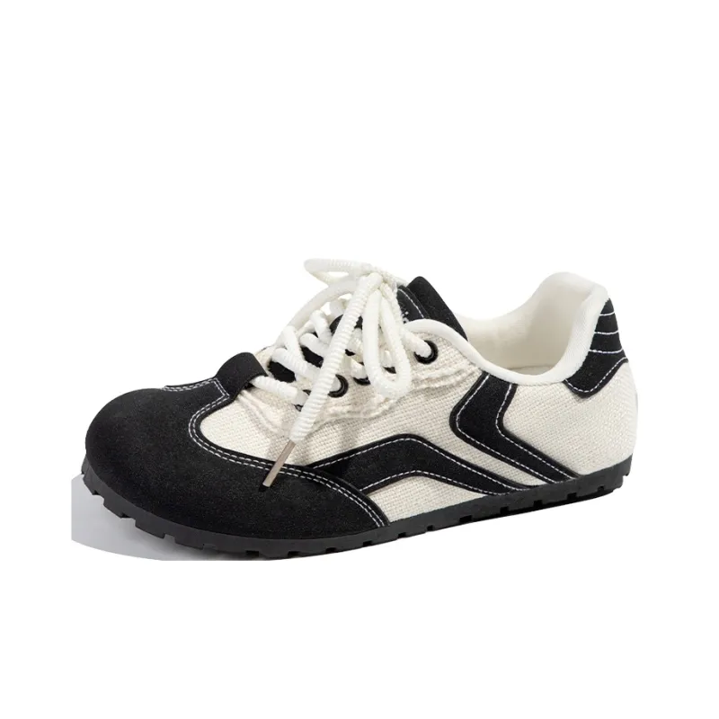TUOPIN Pie Shoes Wear resistant And Lightweight Low Top Skateboard Shoes Women's-0