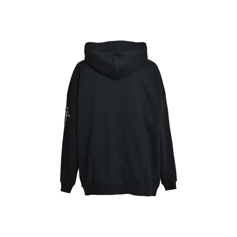 Champion X RICK OWENS Champion Co branded Edition Sweatshirts Men Black-1