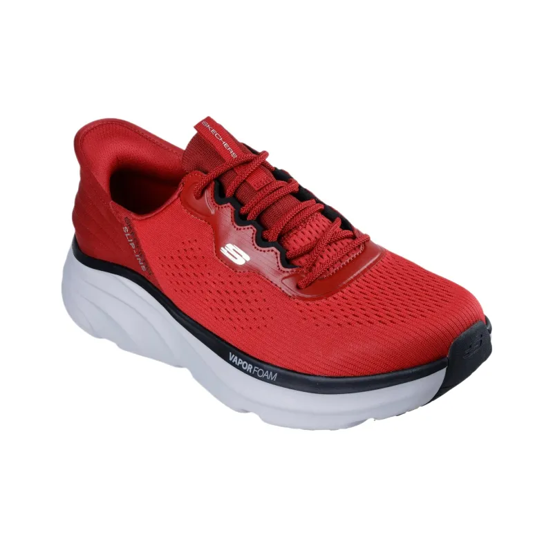 Skechers Relaxed Fit Low Top Casual Shoes Men's Red-2