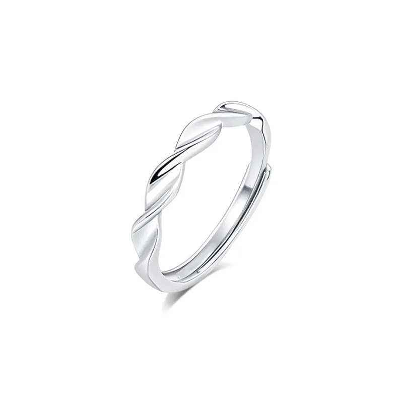 KUMET Sterling Silver Rings Unisex-5