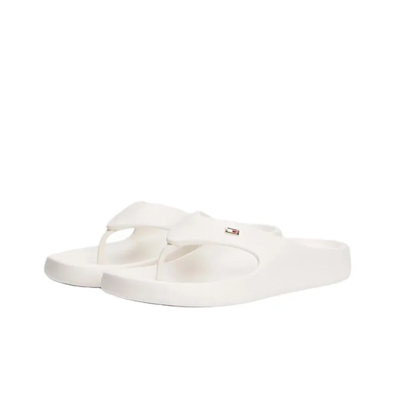 Tommy Hilfiger EVA Abrasion Resistant Flip Flops Women's White-2