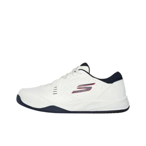 Skechers Viper Court Mid Top Basketball Shoes Men's White