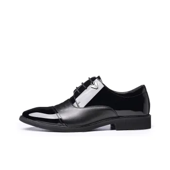 Ritai Dress Shoes Men Low Top Black