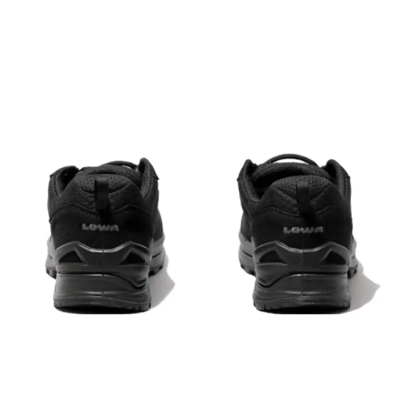 Lowa INNOX PRO Anti Slip Wear Resistant Low Top Hiking Shoes Unisex Black-4