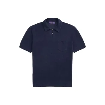 Ralph Lauren Purple Label Knitted Polo Shirt