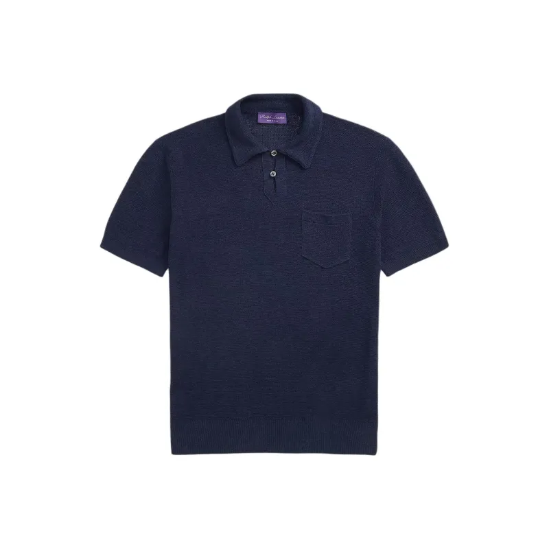 Ralph Lauren Purple Label Knitted Polo Shirt-0