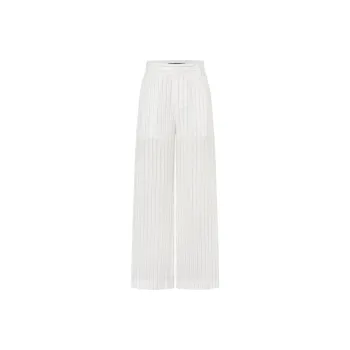 MO&CO Suit Trousers Women's White Black Stripes