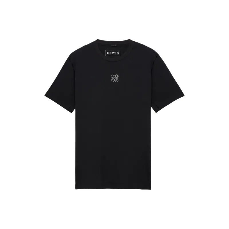 On x LOEWE Active T Shirt Unisex Black-0