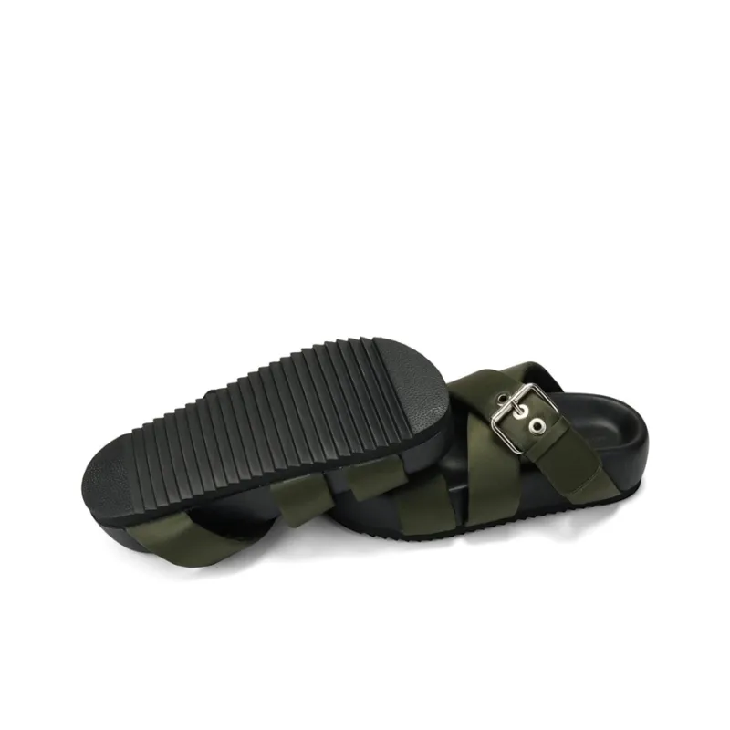 SGIRL TWTW PU Polyurethane Slip Resistant Abrasion Resistant Slide Slippers Women's Jasper-2