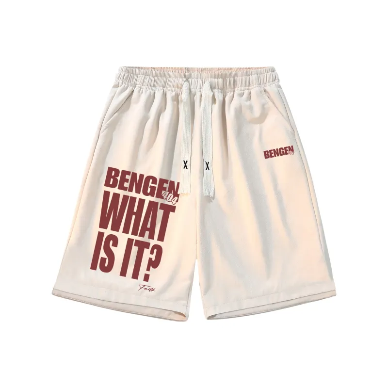 BENGEN Casual Shorts Unisex-14