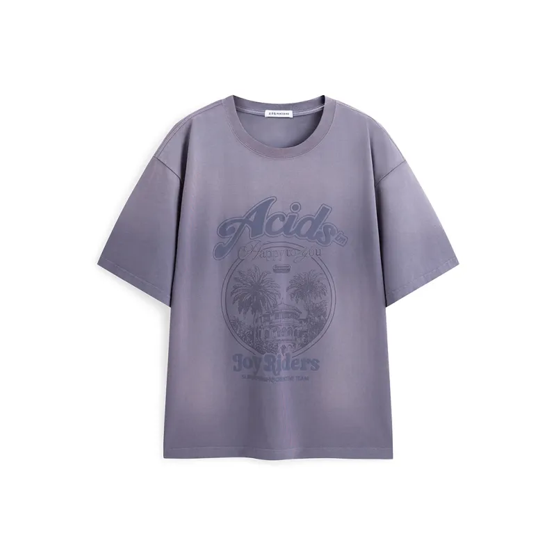 PEACEBIRD MEN T Shirts Men Timeless Lilac 1-0