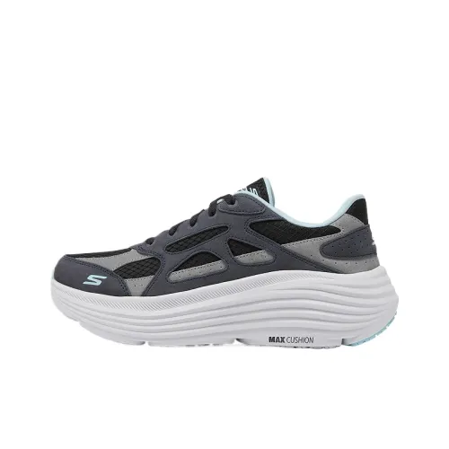 Skechers Women's GO Series Low Top Running Shoes Women's Gray Blue