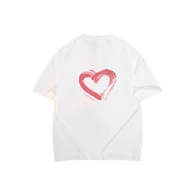 Caramella Drop Shoulder Sleeve T Shirt Women's-1
