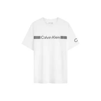CALVIN KLEIN T Shirt Men's Moon White