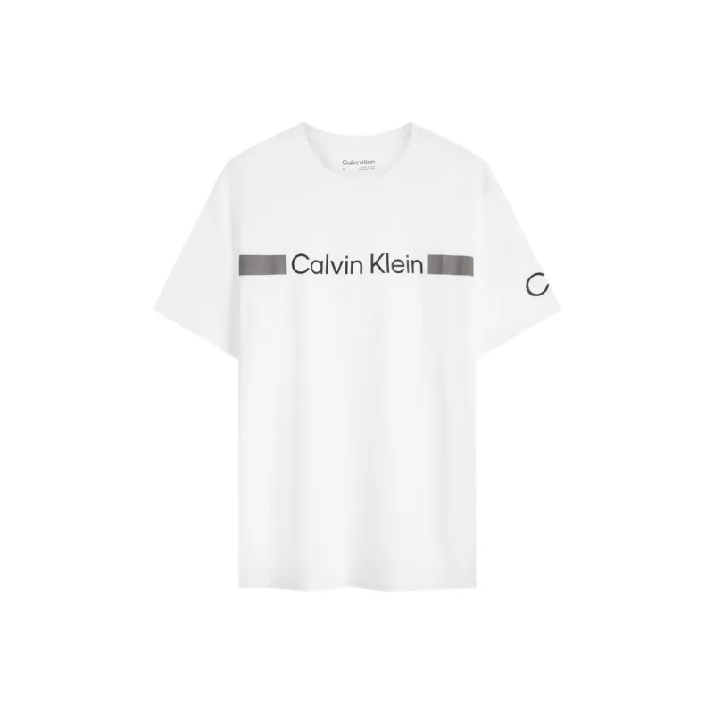 CALVIN KLEIN T Shirt Men's Moon White-0