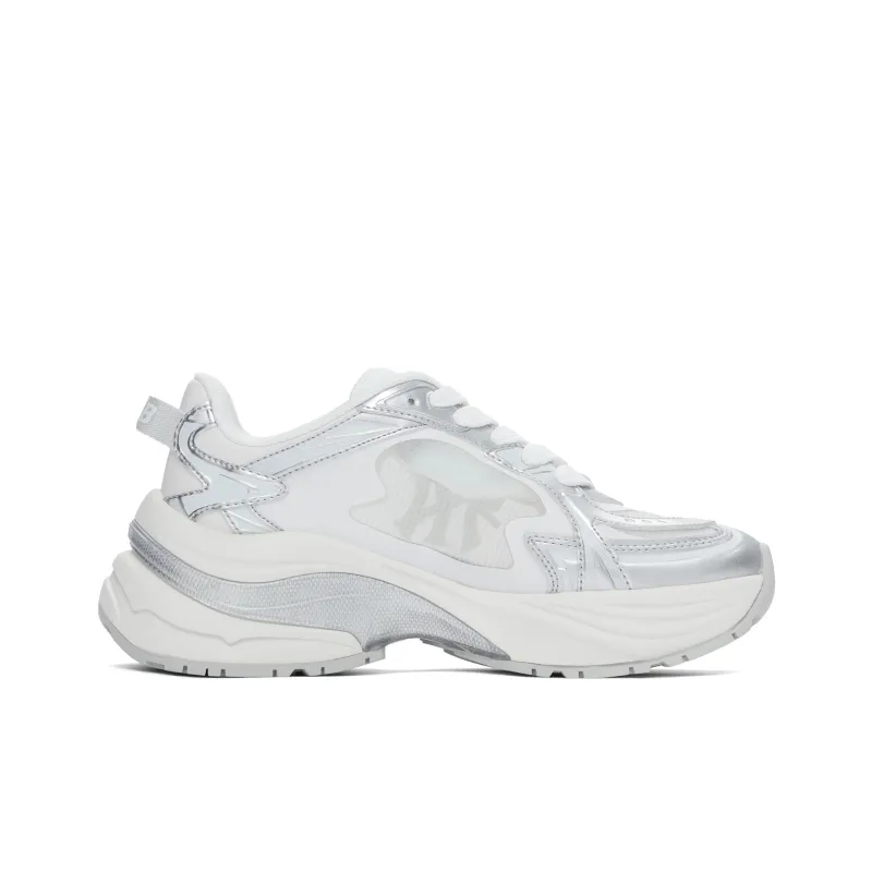MLB Chunky Jogger Anti Slip Wear Resistant Low Top Casual Running Shoes Unisex White-1