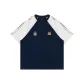 Navy Blue & White