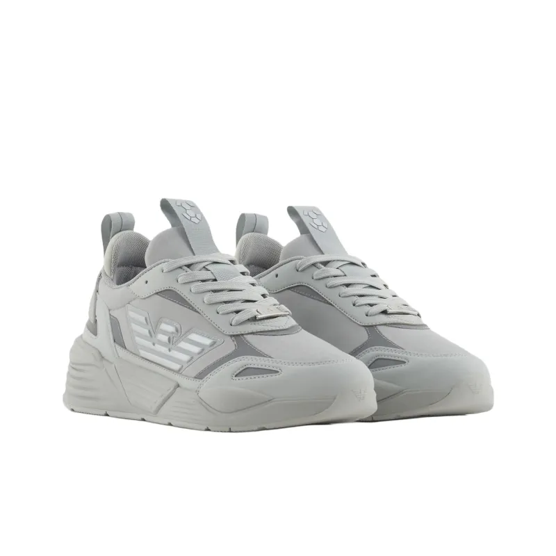 EMPORIO ARMANI EA7 Low Top Casual Shoes Unisex Gray-2