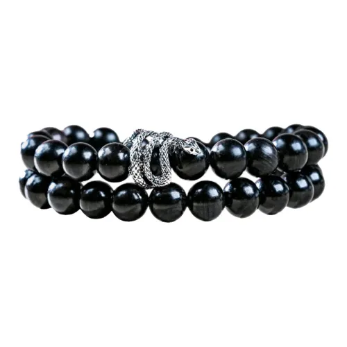 Blooming Petals Ebony Bracelets Unisex
