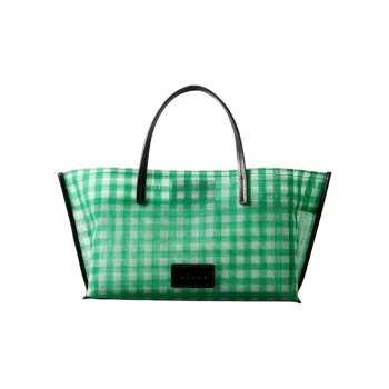 Staud Mesh Fabrics Tote Bag, Shopping Bag, Handbag Women's Green