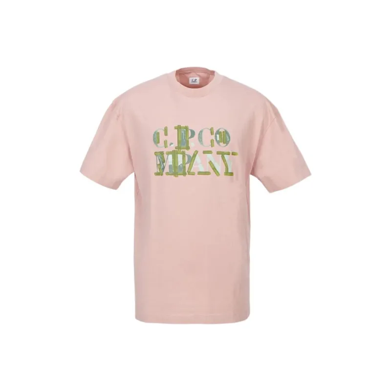 C.P.Company T Shirts Men Pink-0