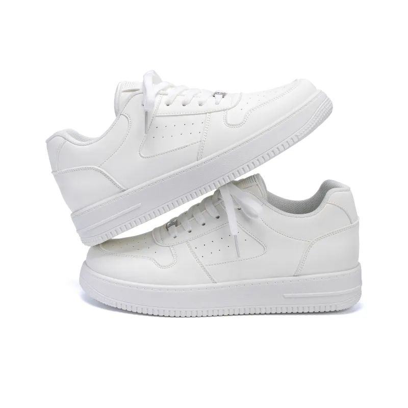 HUANQIU Abrasion Resistant, Lightweight, And Breathable Low Top Skateboard Shoes Men's-1
