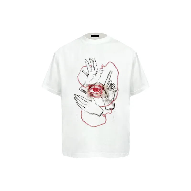 WOHOO T-Shirts Unisex White-0