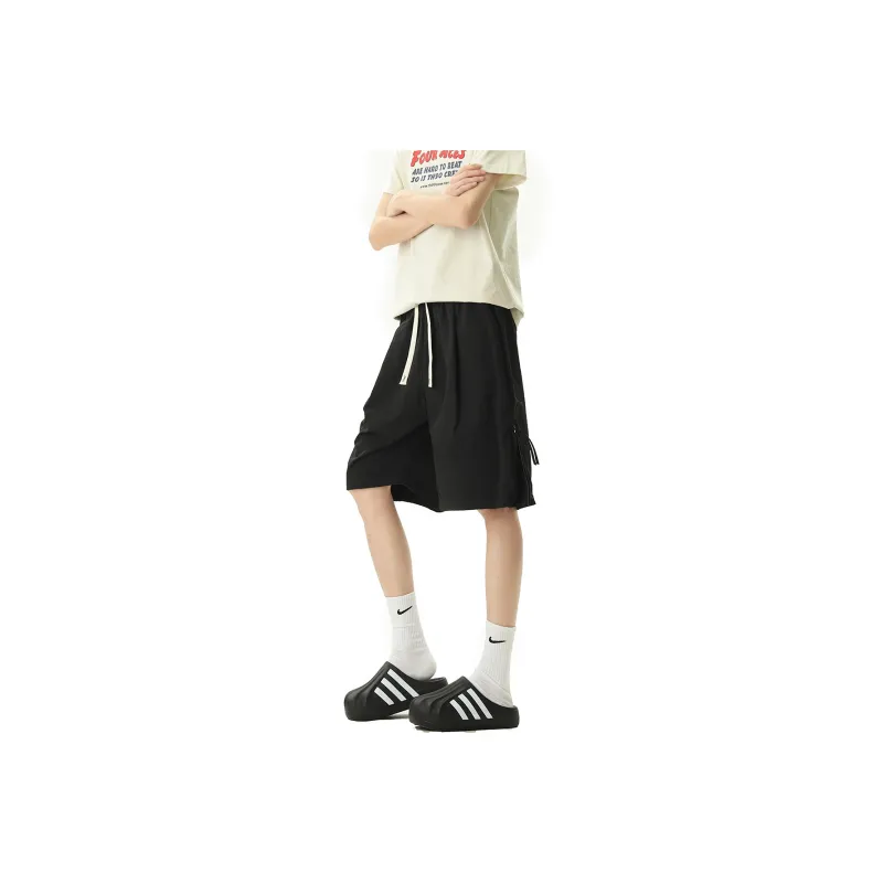 MEIPIN TANG Cargo Shorts Unisex-4