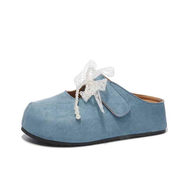 Medd Rubber Sole Slip Resistant Closed Toe Slippers Women's-18