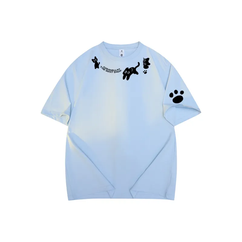 Caramella Drop Shoulder Sleeve T Shirt Women's-24