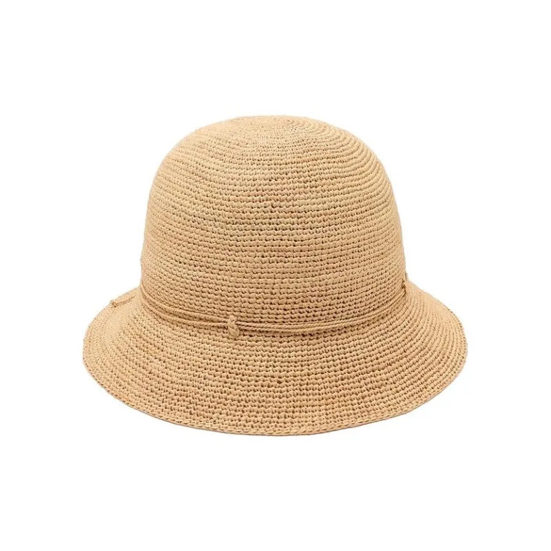 HELEN KAMINSKI Raffia Bucket Hats Unisex Yellow-0