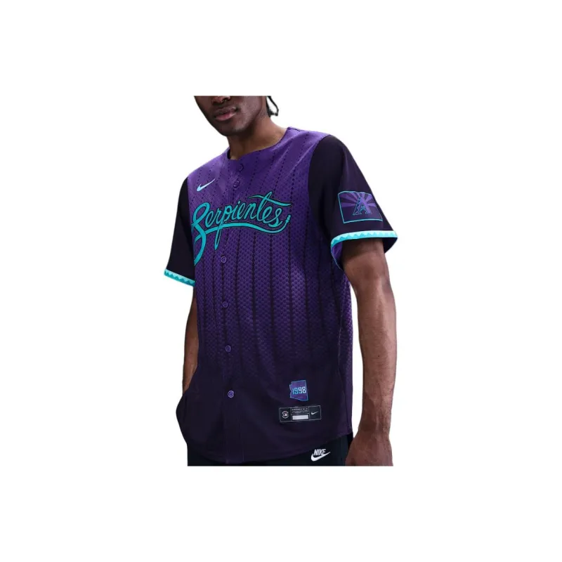 Nike Baseball Jacket Men's Purple-0