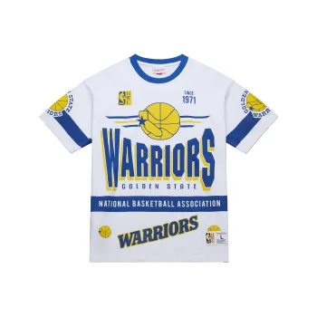 Mitchell & Ness SU25 T Shirt Unisex White