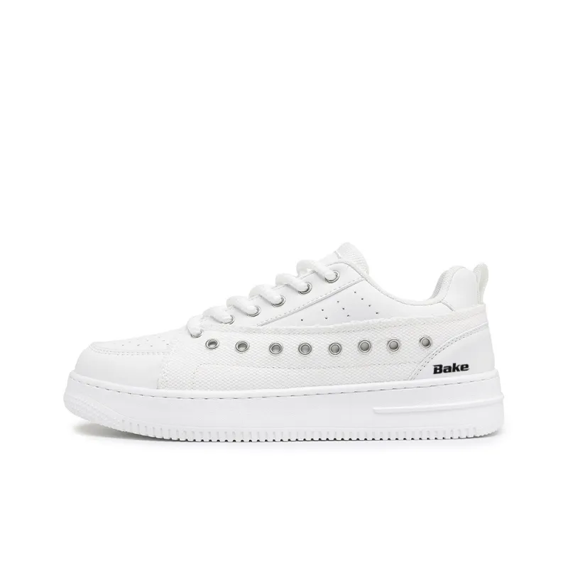 BAKE Lightweight And Breathable Low Top Skateboard Shoes Men's-0