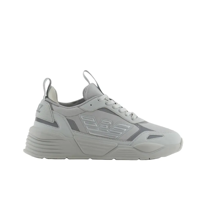 EMPORIO ARMANI EA7 Low Top Casual Shoes Unisex Gray-1