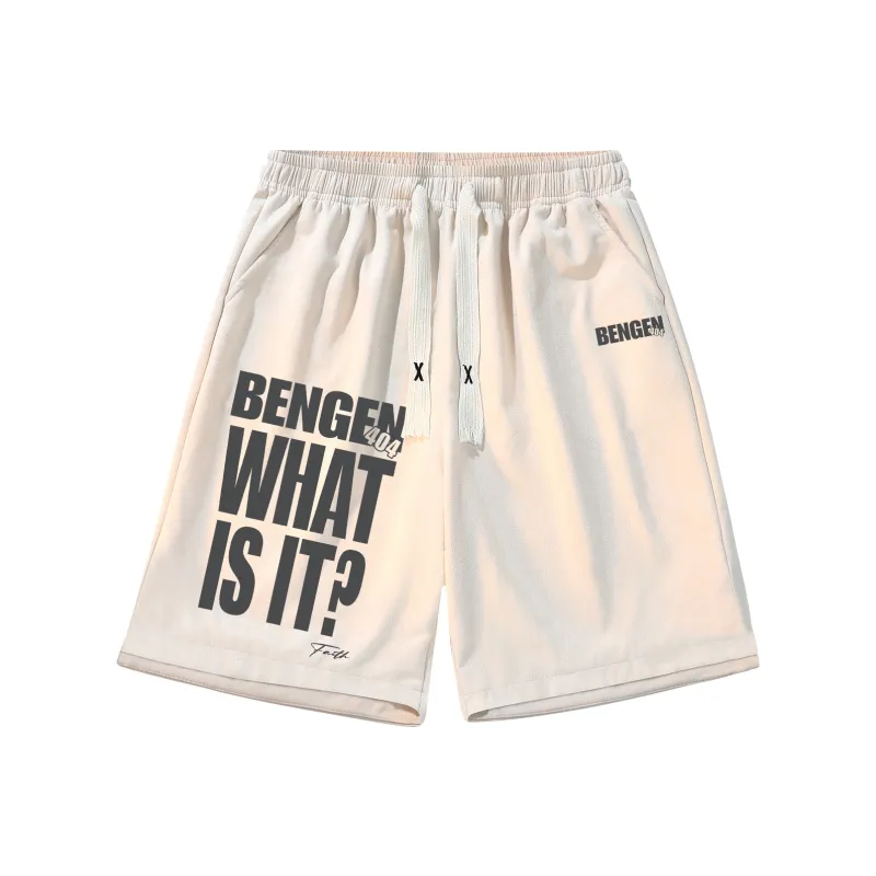 BENGEN Casual Shorts Unisex-4