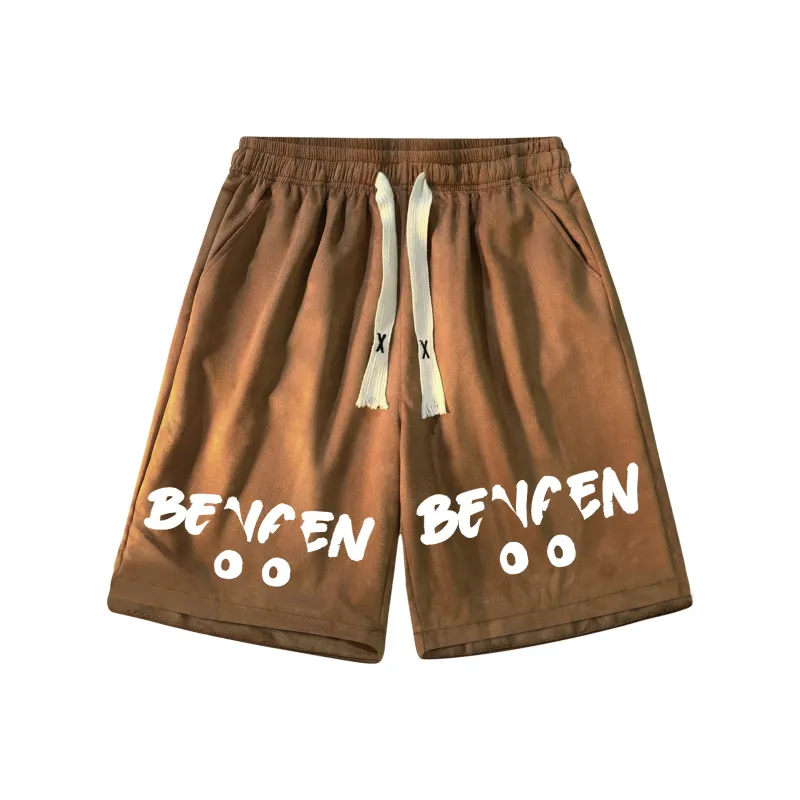 BENGEN Casual Shorts Unisex-8