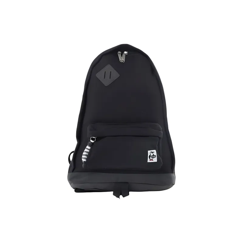 CHUMS Cotton With Polyester Backpack Unisex Black & Jasper-0