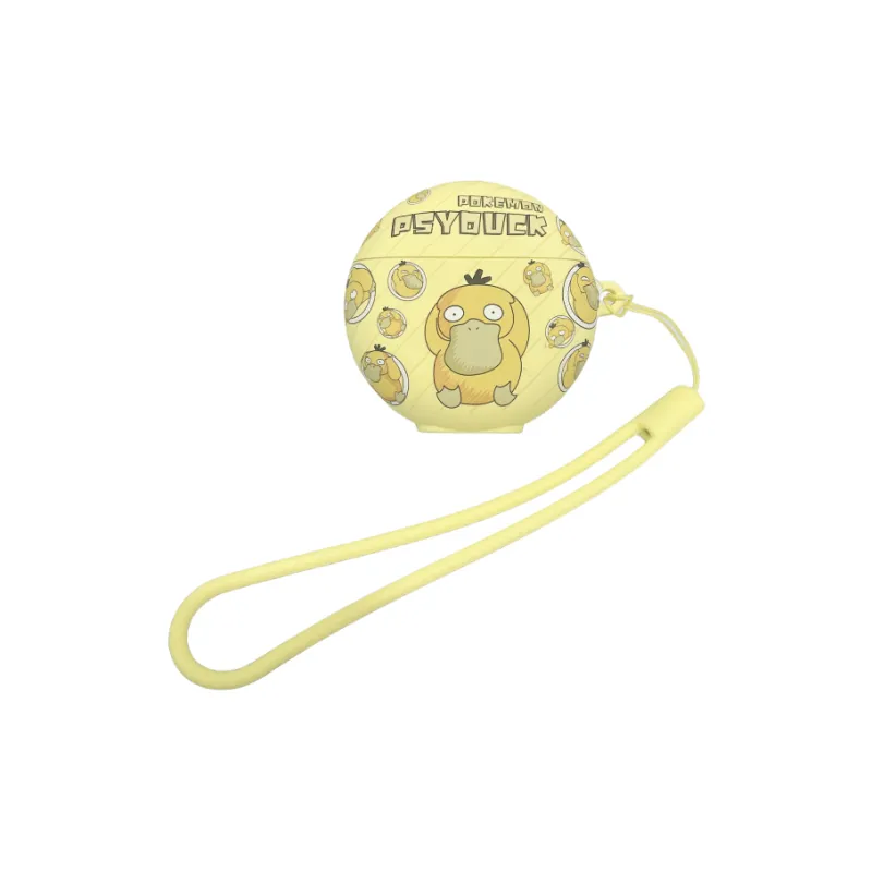 YOUKAIYUE Compatibility With Huawei FreeBuds 4/4e/3 TPU Cartoon Couple Psyduck Headphone Cases-0