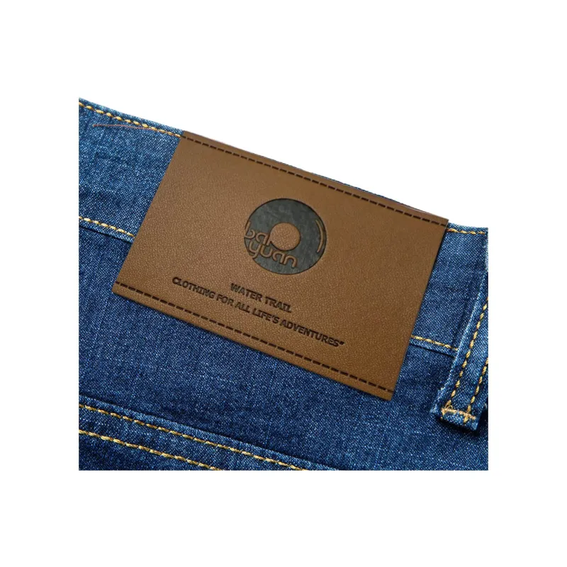 BaiYuan Trousers Jeans Unisex-13