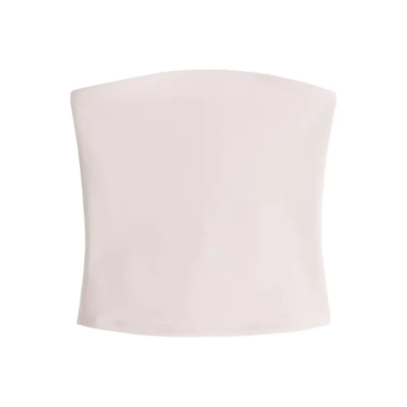 H&M Strapless Tops Women's Pink-0