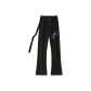 Black-Ribbon Blue Floral