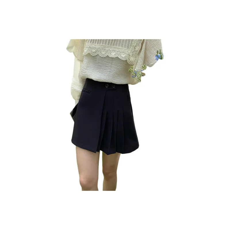 ONE SHALLOW Casual Short Skirts Women's-4