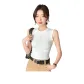 White with Small Turtleneck