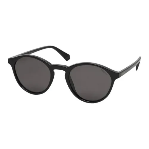 item Round Sunglasses Men's Black