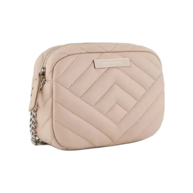 ARMANI EXCHANGEAE Polyester Shoulder Bag Women's Beige Apricot-1