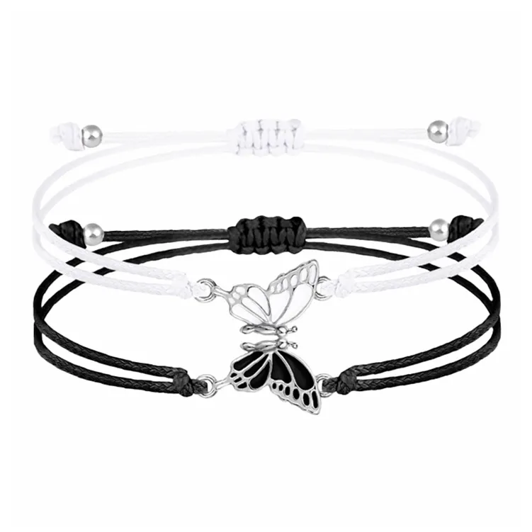 QUIET LOVE Alloy Rope Bracelets Unisex-0