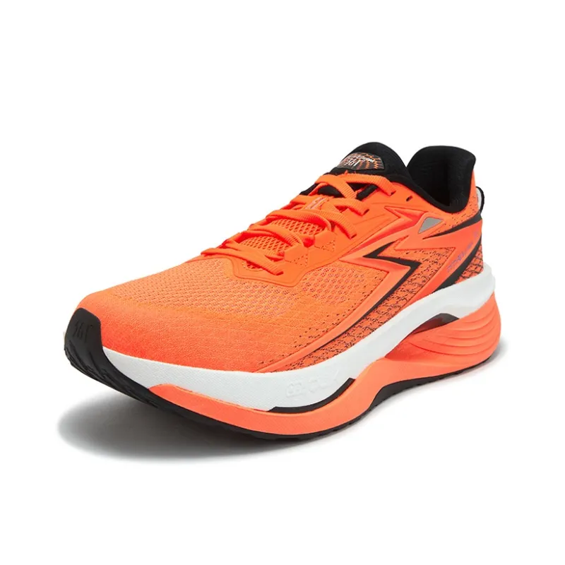 361° Running Shoes Men Low Top Fluorescent Super Orange-1