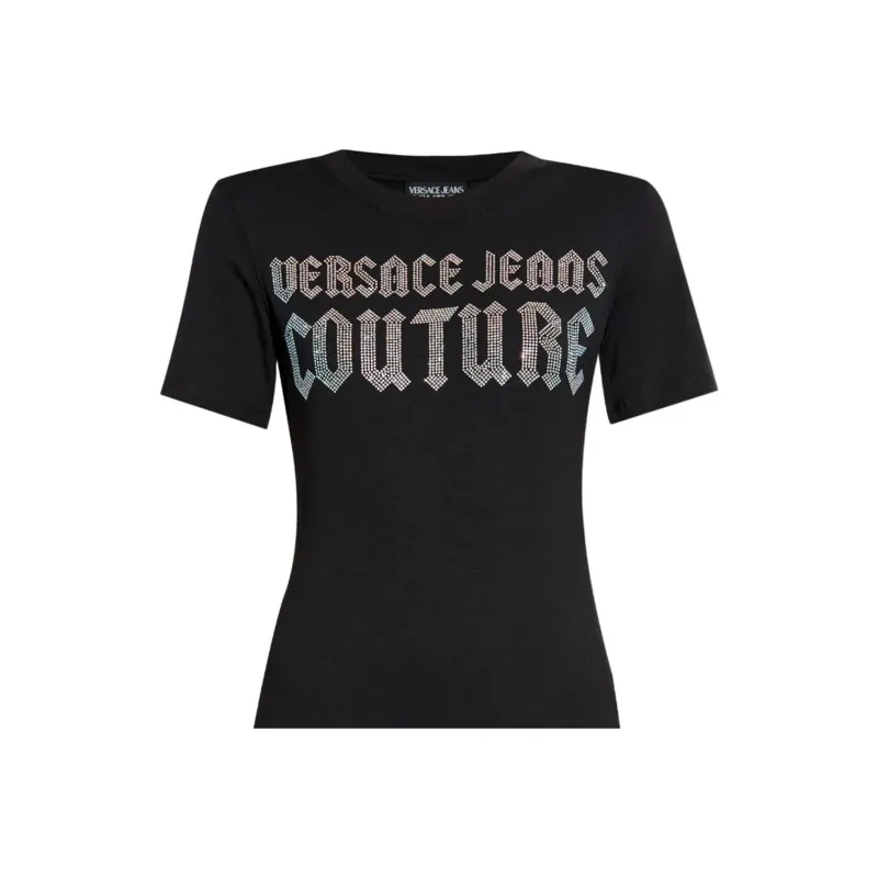 VERSACE JEANS COUTURE Logo embellished Mini Dress-4